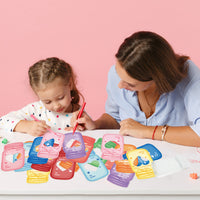 H1vojoxo 40PCS Valentines Day Gift Cards for Kids, Colorful Jars Happy Valentine Greeting Cards Bulks, Valentine Exchange Cards for Boys Girls, Valentine Cards for Party Favor (Candy Not Included) 